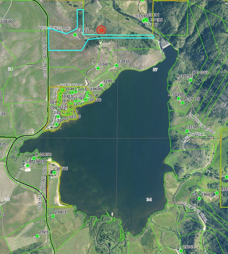 Lake Catamount location